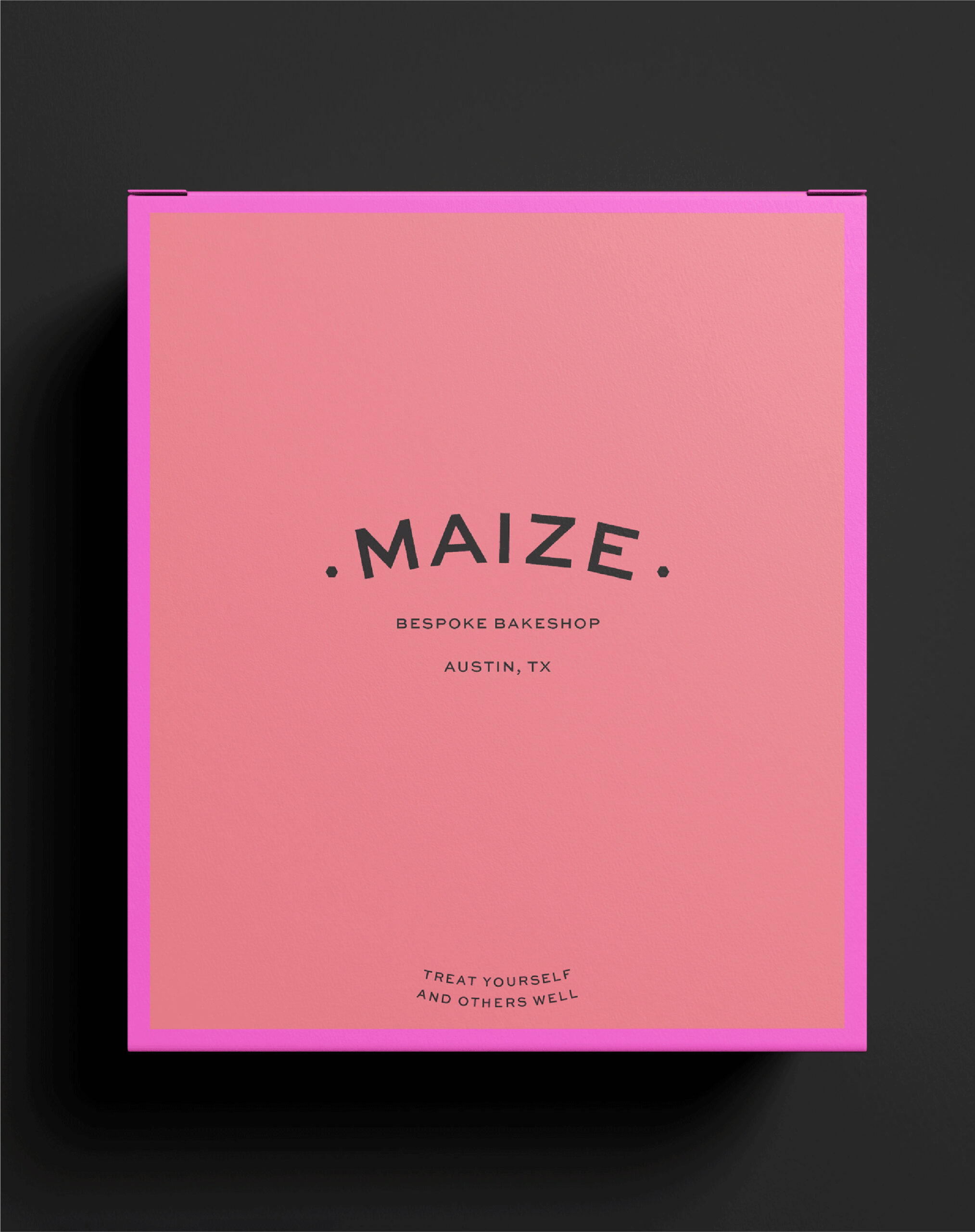 Maize Bakery Box, packaging design