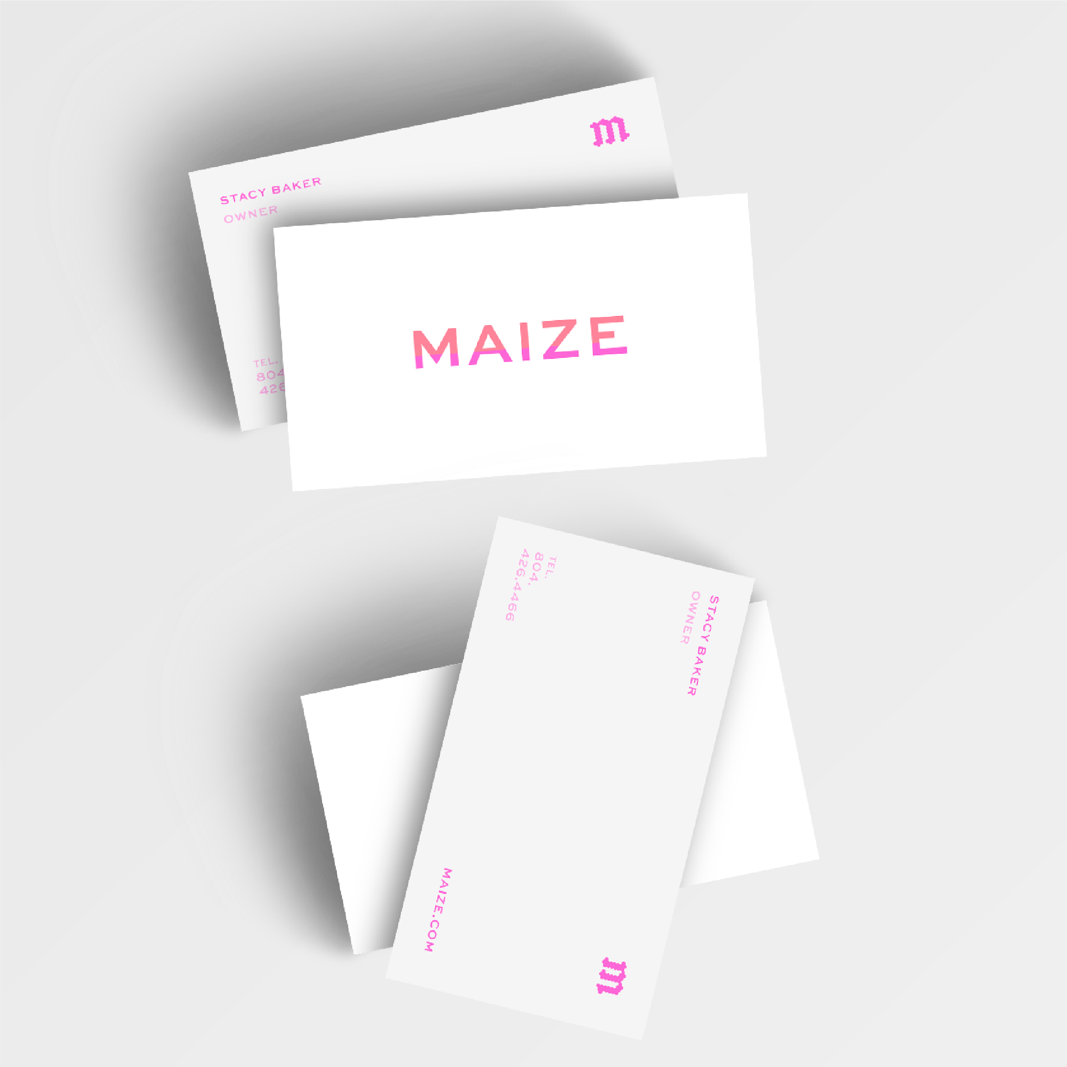 Maize Bakery Business Cards